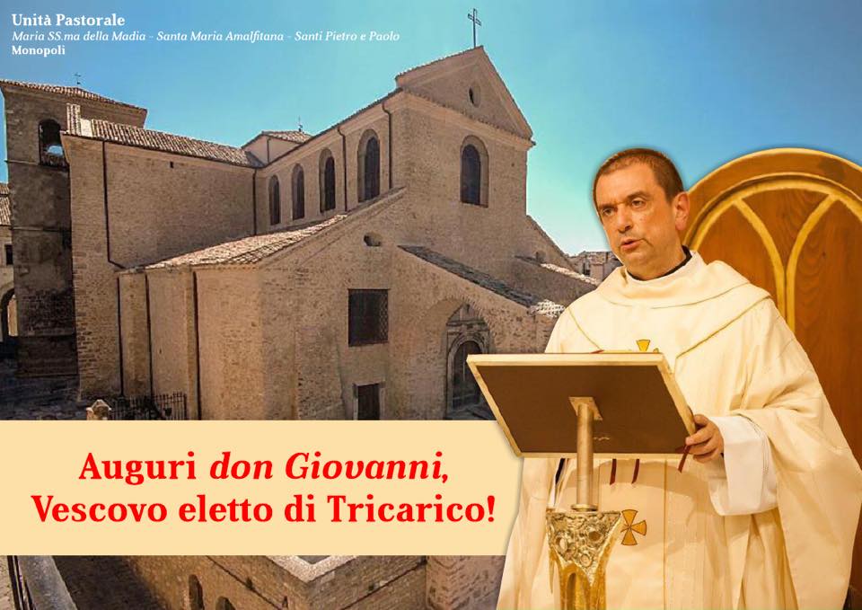 Le immagini dell'insediamento e della messa di monsignor Giovanni Intini